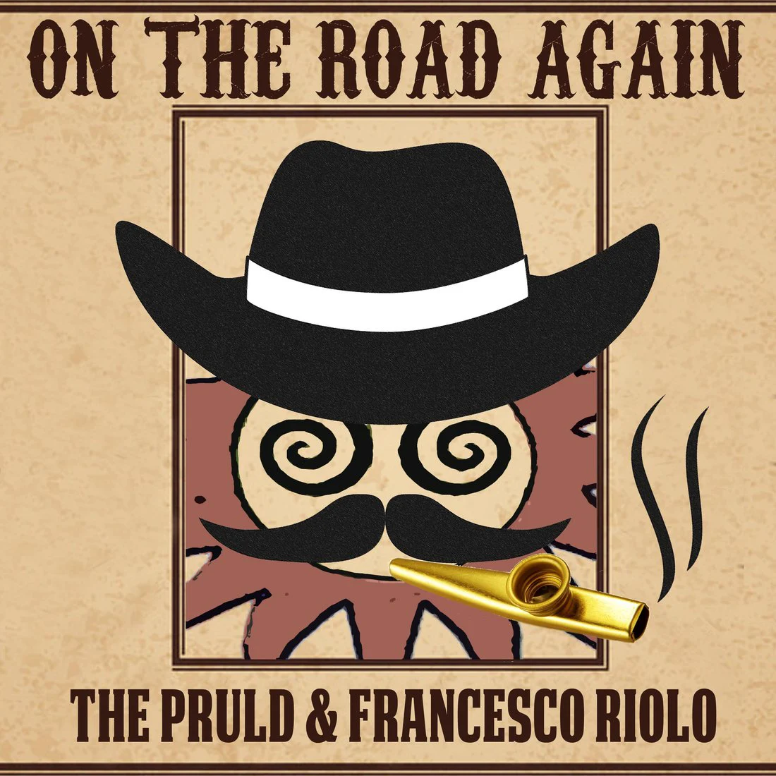 Copertina On the Road Again — Francesco Riolo